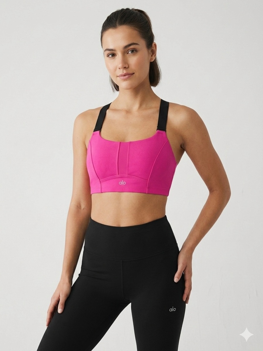 All Hot Pink Crisscrossed Strapped Bra | Size M 💕